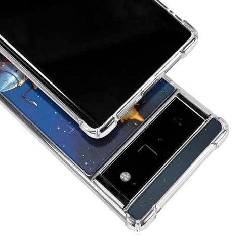 Marvel Rocket Raccoon Rocket Ride Google Pixel 6 Clear Case
